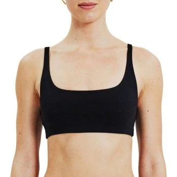 Bread and Boxers Soft Bra Schwarz Bio-Baumwolle X-Small