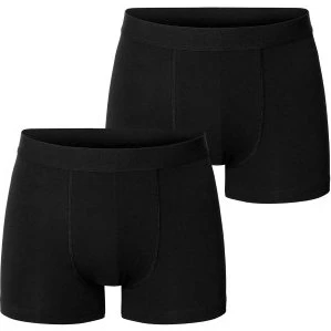 Bread & Boxers Modal Boxer Brief 2er Pack Schwarz Large