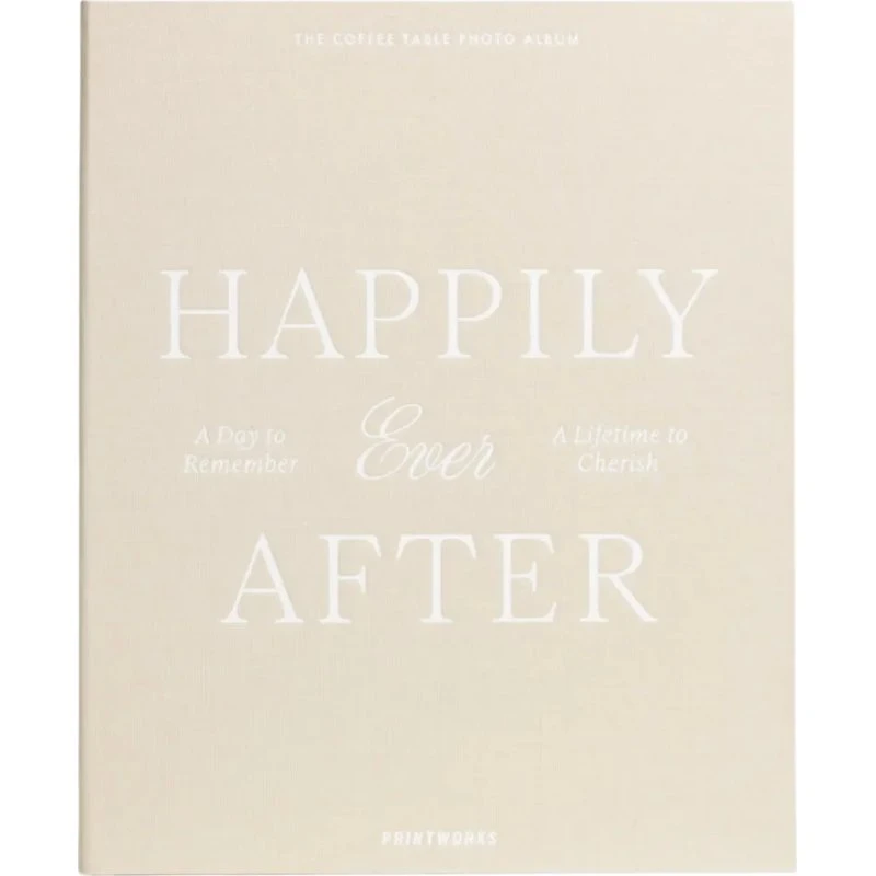 Printworks Happily Ever After Fotoalbum groß, Beige