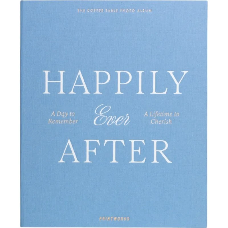 Printworks Happily Ever After Fotoalbum groß, Blau