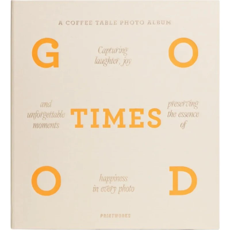 Printworks Good Times Fotoalbum, 27 cm, Beige