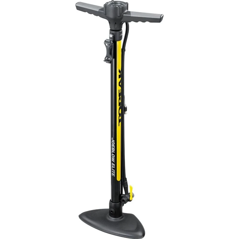 Topeak JoeBlow Elite Standpumpe 11 Bar Grau/Gelb