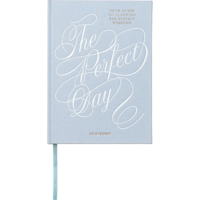 Printworks The Perfect Day Hochzeitsplaner, Hellblau