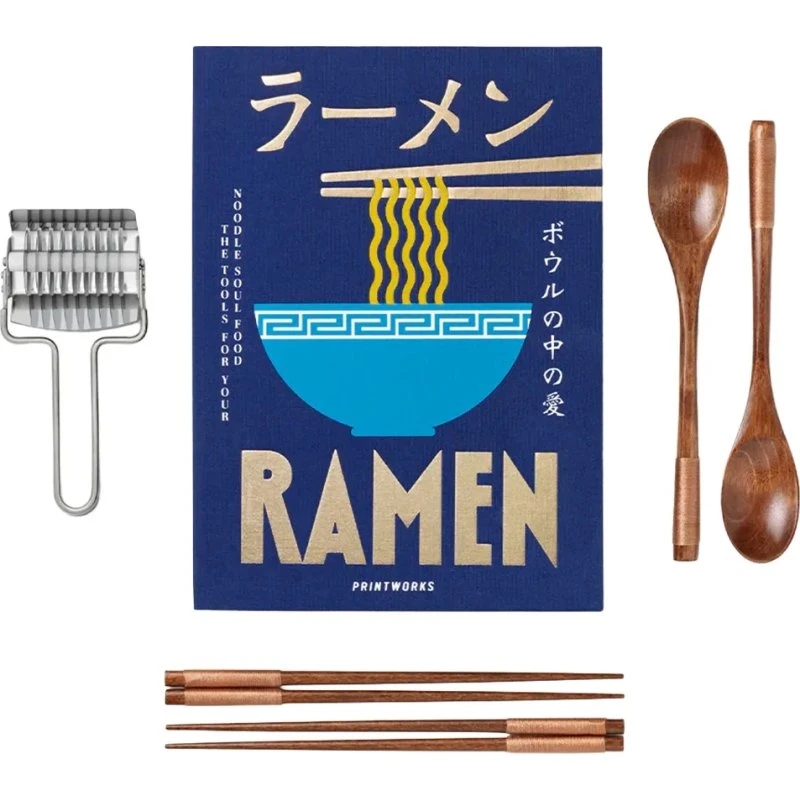 Printworks The Essentials Ramen-Set, 5-teilig, marineblau