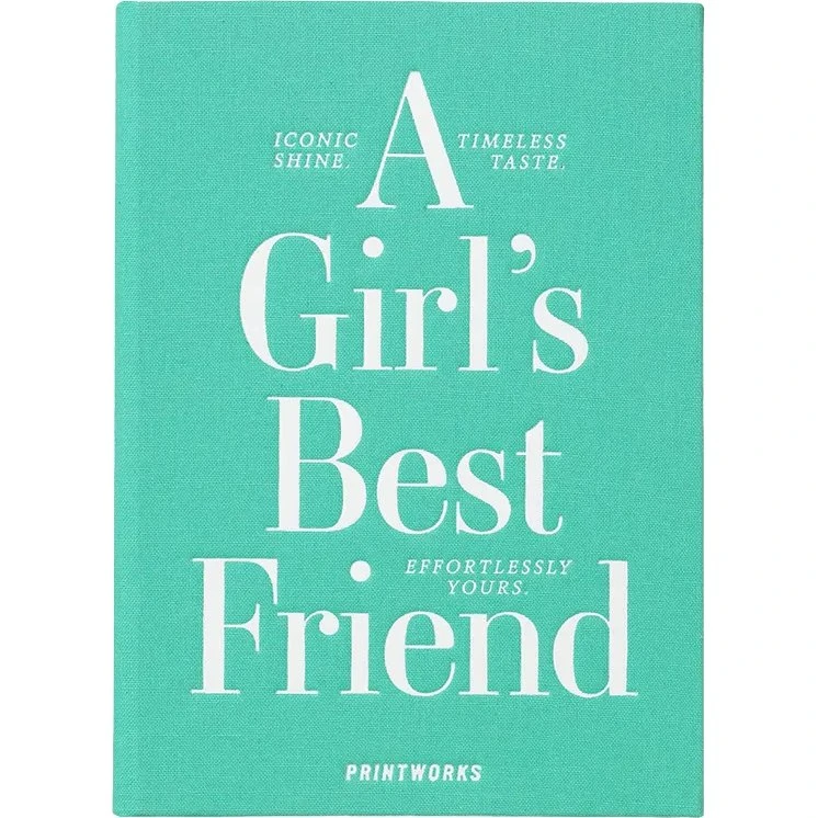 Printworks Schmuckkästchen A Girls Best Friend, Türkis, S