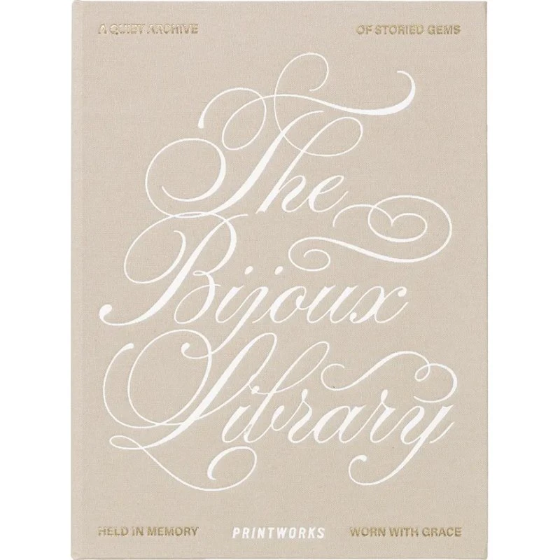 Printworks The Bijoux Library Schmuckkästchen M, Beige