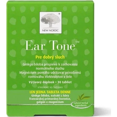 Neu Nordic Ear Tone - 30 Tabletten für das Hörvermögen