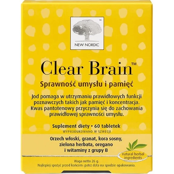 Neu Nordic Clear Brain, 60 Tabletten