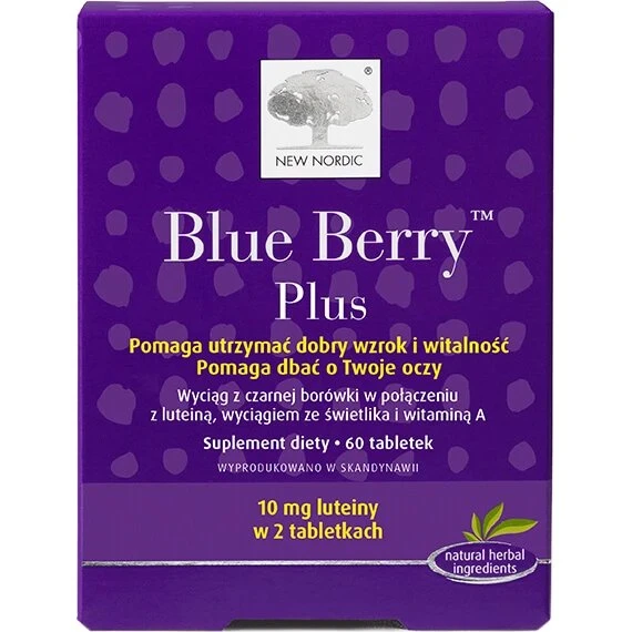 Neu Nordic Blue Berry Plus, 60 Tabletten