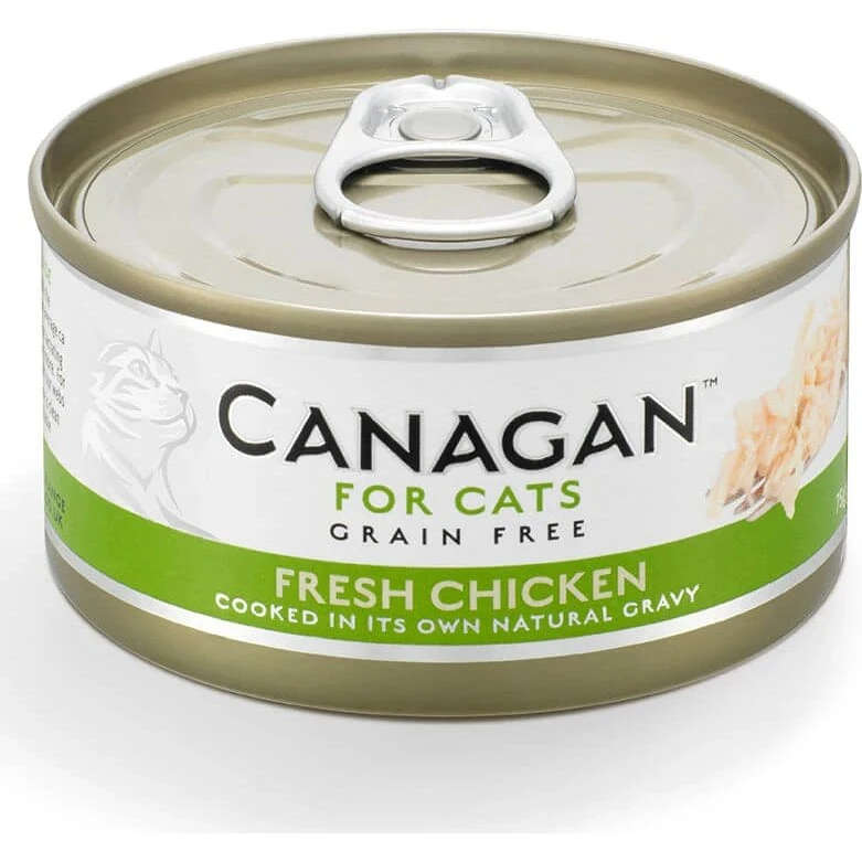 Canagan Fresh Chicken Getreidefreies Katzen-Feuchtfutter 75g