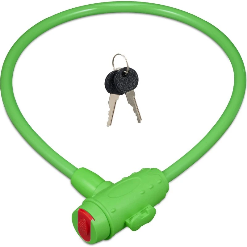KiddyLock Grün 70 cm Fahrradschloss für Kinder