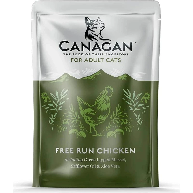 Canagan Huhn Katzenfutter in Suppe, getreidefrei, 85g