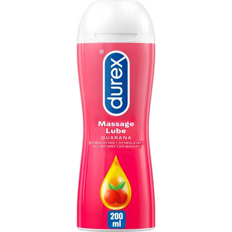 Durex Play 2in1 Intim- und Massagegel mit Guarana, 200 ml