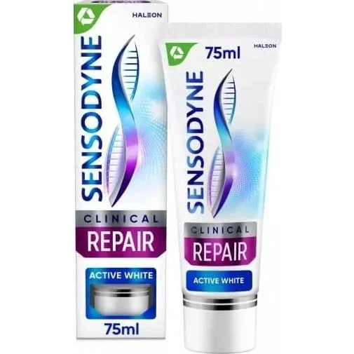 Sensodyne Clinical Repair Active White Zahnpasta 75 ml