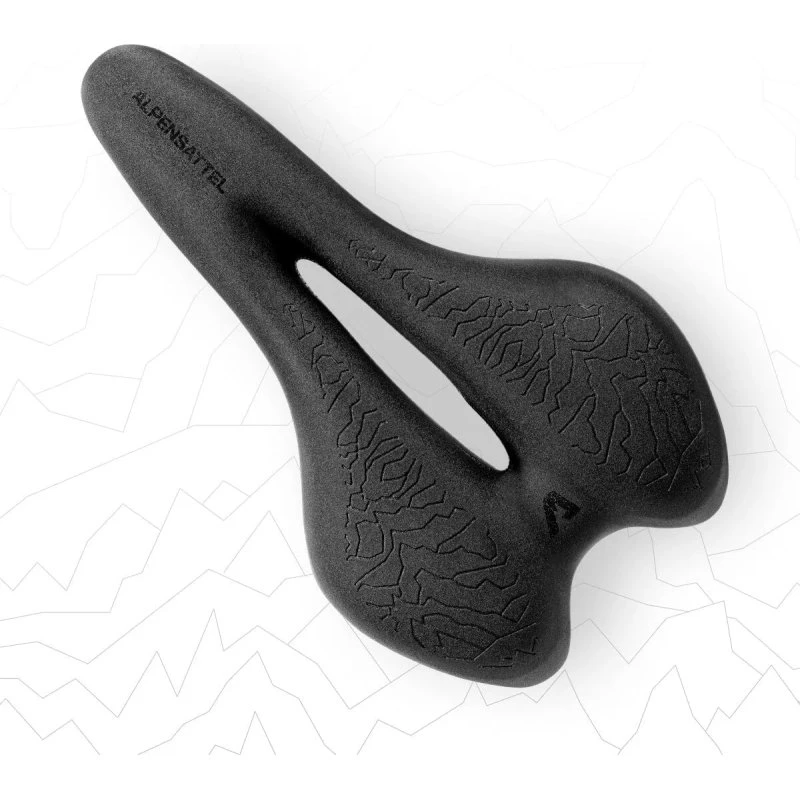 Alpensattel 3.0 Sport+ - Fahrradsattel mit 3D-Mehrschicht-Polsterung