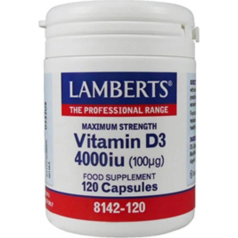 Lamberts Vitamin D3 4000iu - 120 Kapseln