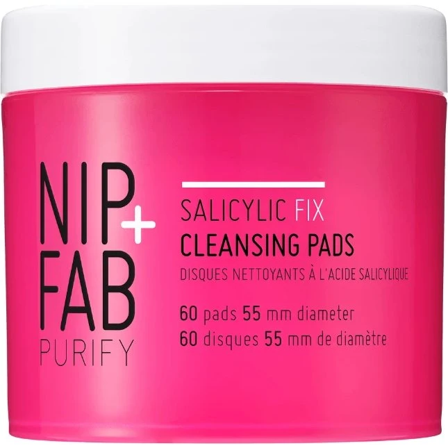 Nip+Fab Salicyl Fix Gesichtsreinigungsscheiben, 60 Stück