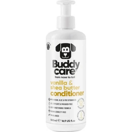 Buddycare Hundespülung Vanille & Sheabutter, 500 ml