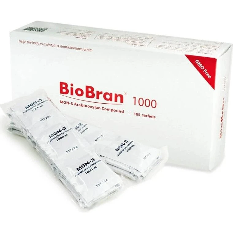 BioBran 1000 MGN-3 Arabinoxylan-Verbindung, 105 Beutel