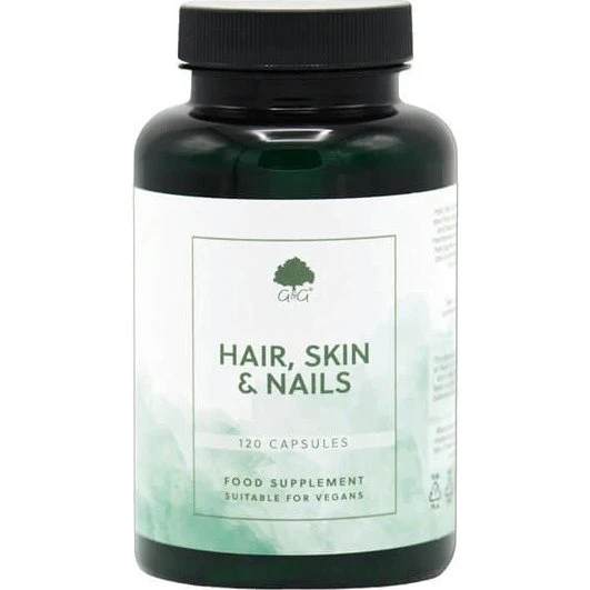 G&G Haut, Haare & Nägel Kapseln – 120 Stück
