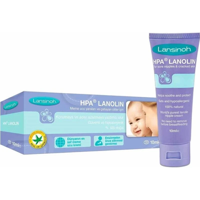 Lansinoh Lanolin HPA-Creme, 10 ml