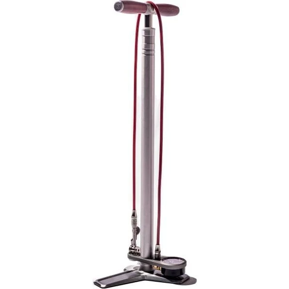 SILCA SuperPista Ultimate Hiro Standpumpe 11 Bar Silber Matt