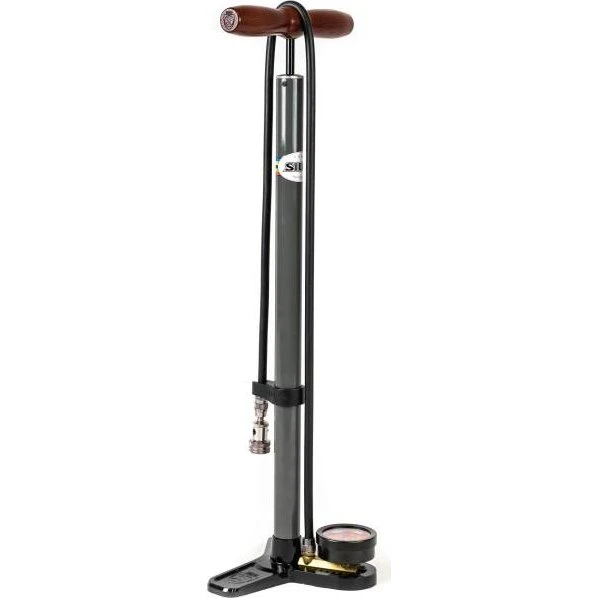 Silca Pista Plus Standpumpe schwarz