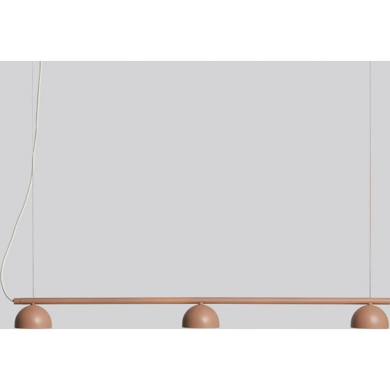 Northern Blush LED-Hängeleuchte, 3-flg., Beige