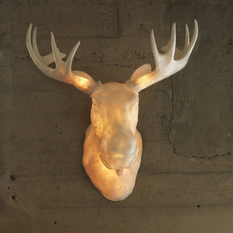Northern Moo Wandleuchte - Elchkopf-Design - IP44