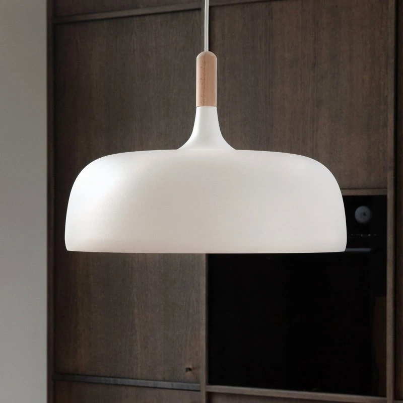 Northern Acorn Pendelleuchte Mattweiß