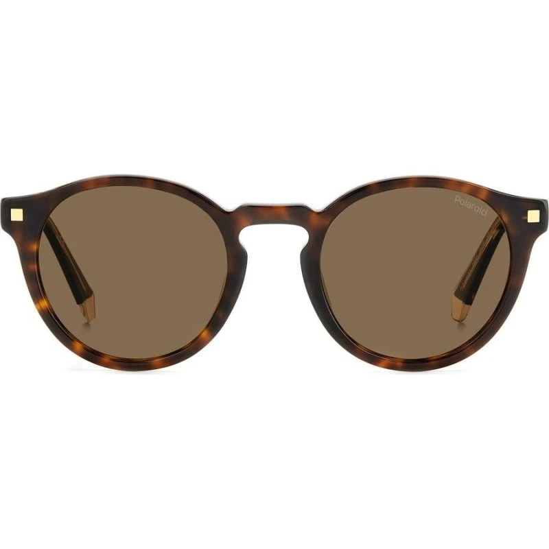 Polaroid PLD 4150/S/X Sonnenbrille Herren Havanna Rund Polarisiert