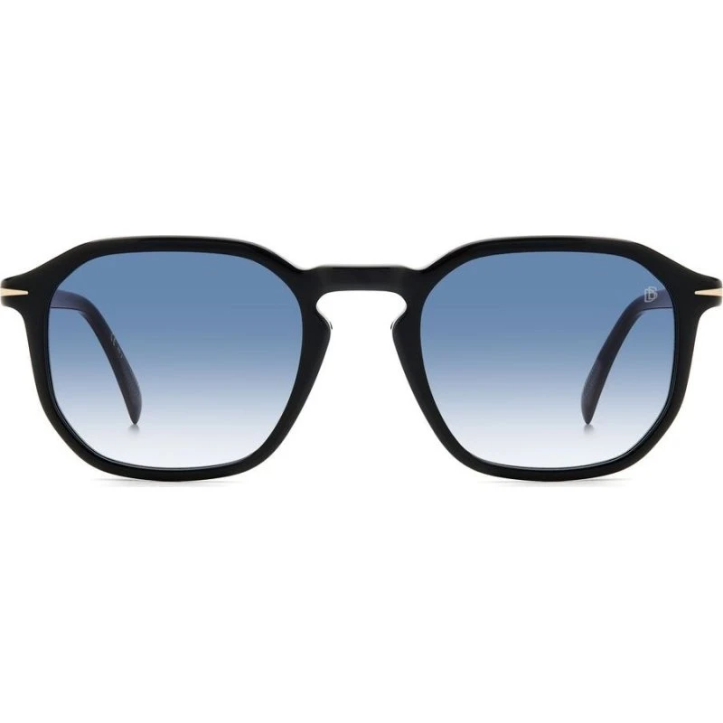 David Beckham DB 1115/S Sonnenbrille Herren Schwarz Blau 52mm