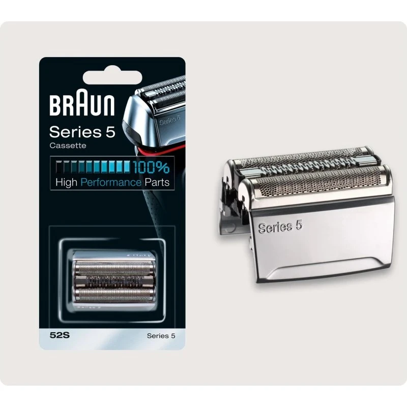 Braun Series 5 52S Scherkopfkassette Kombipack (Silber)