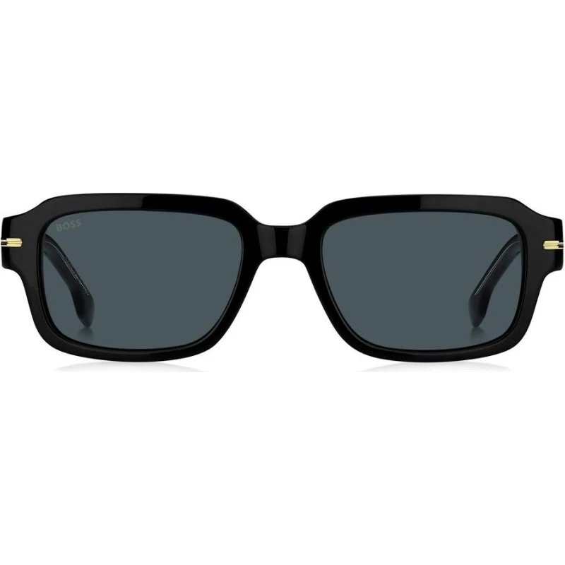 BOSS 1596/S Sonnenbrille Herren Schwarz/Grau Quadratisch 53mm