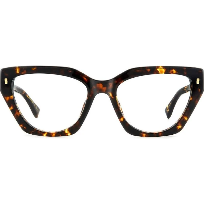 Dsquared2 D2 0117 Brille Damen - Havana Acetat Cat Eye