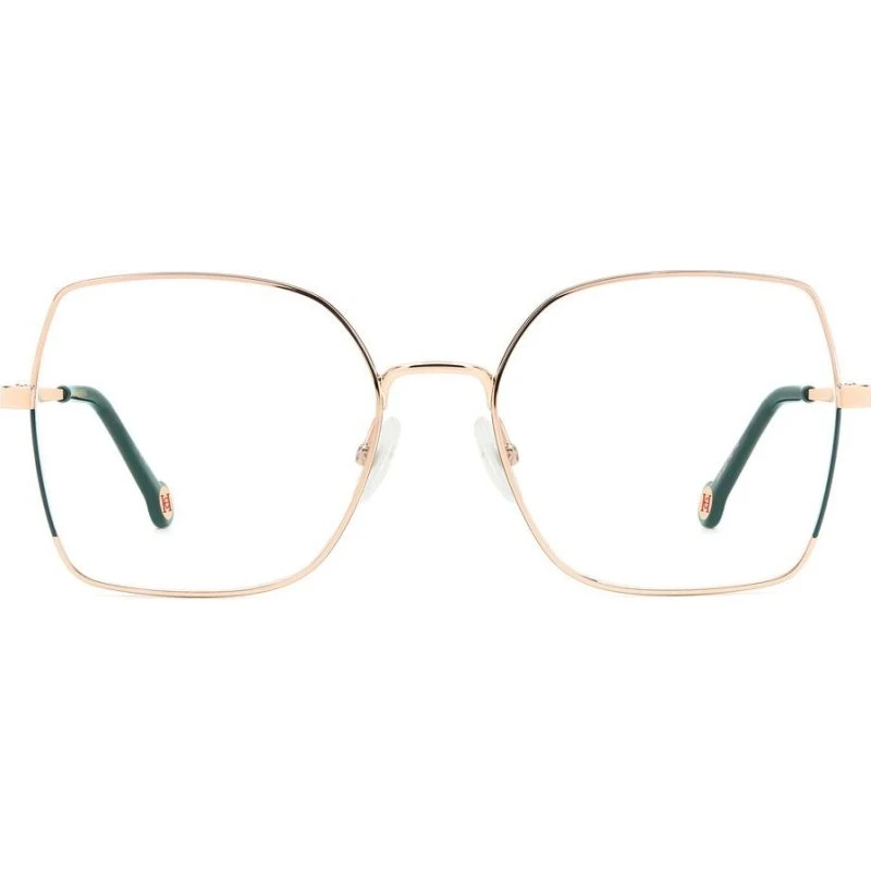 Carolina Herrera HER 0206 Brille Damen Grün Quadratisch