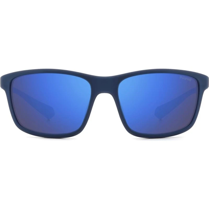 Polaroid PLD 2153/S Sonnenbrille Herren Blau Quadratisch Polarisiert