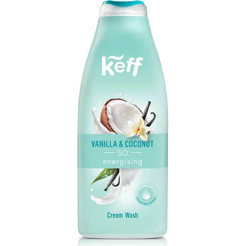 Sano Keff Duschgel Kokosnuss & Vanille, 500 ml