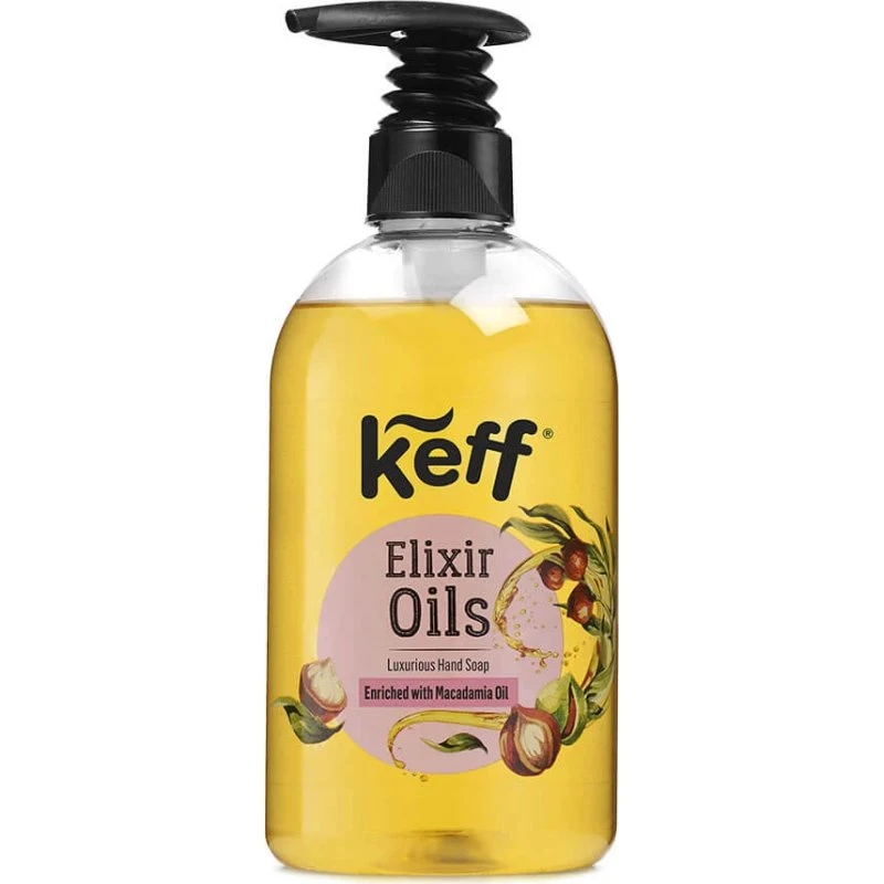 Keff Flüssigseife mit Macadamiaöl, 500 ml