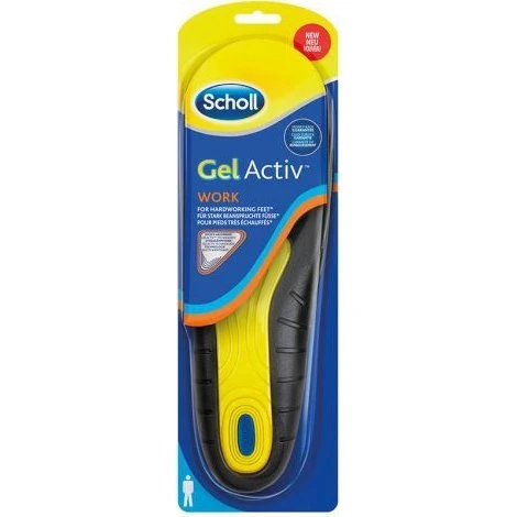 Scholl GelActiv Einlegesohlen Work Men Gr.40-46,5