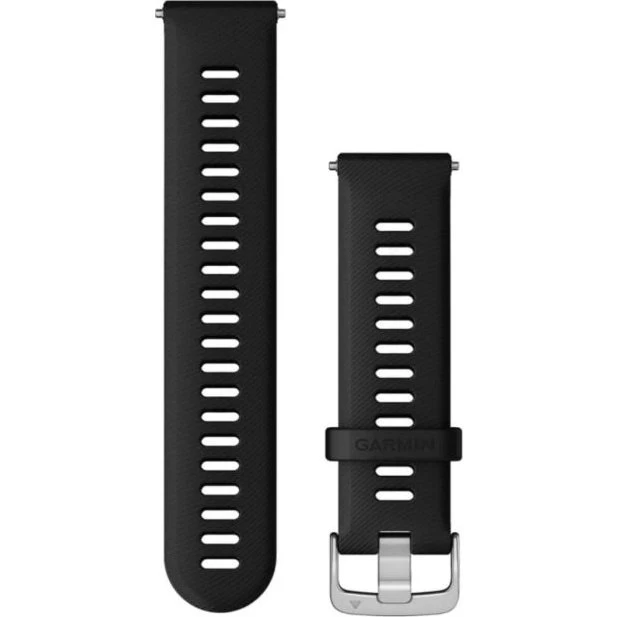 Garmin Quick Release Silikonarmband 22 mm - Schwarz