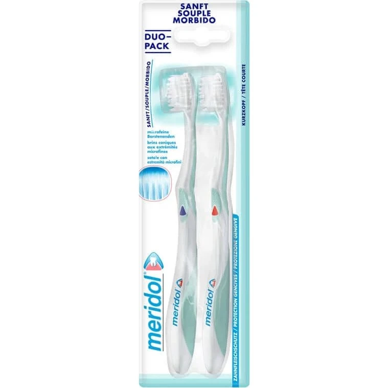 meridol Zahnbürste Zahnfleischschutz, 2er Pack