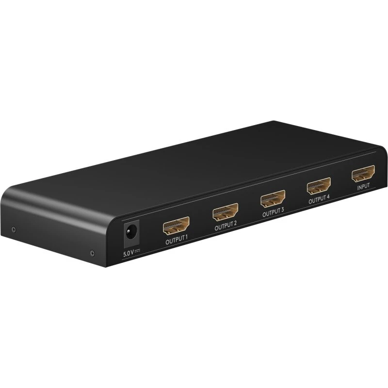 Goobay HDMI-Splitter 1 auf 4 (4K @ 30 Hz)