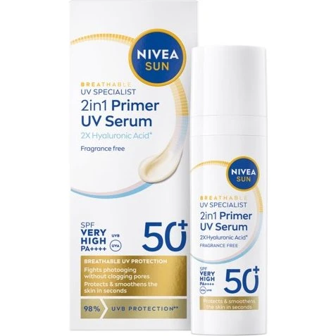 Nivea Sun UV Face 2in1 Primer SPF 50+ 30 ml