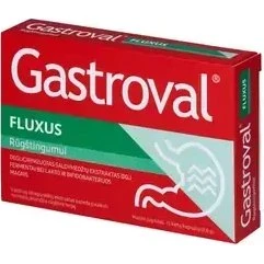 Valentis Gastroval Fluxus Magensäure Ergänzung, 15 Kapseln