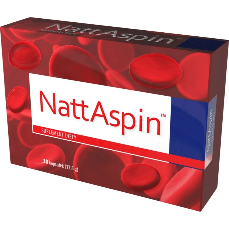 Valentis NattAspin Nattokinase & Olivenfruchtextrakt, 30 Kapseln
