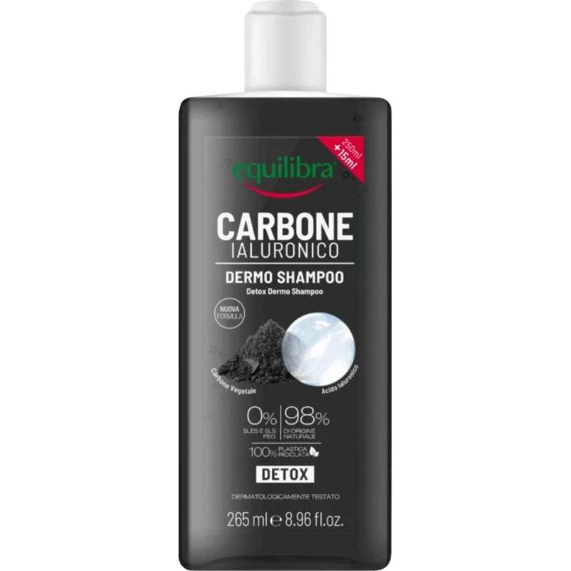 Aktivkohle Reinigendes Shampoo, 250 ml
