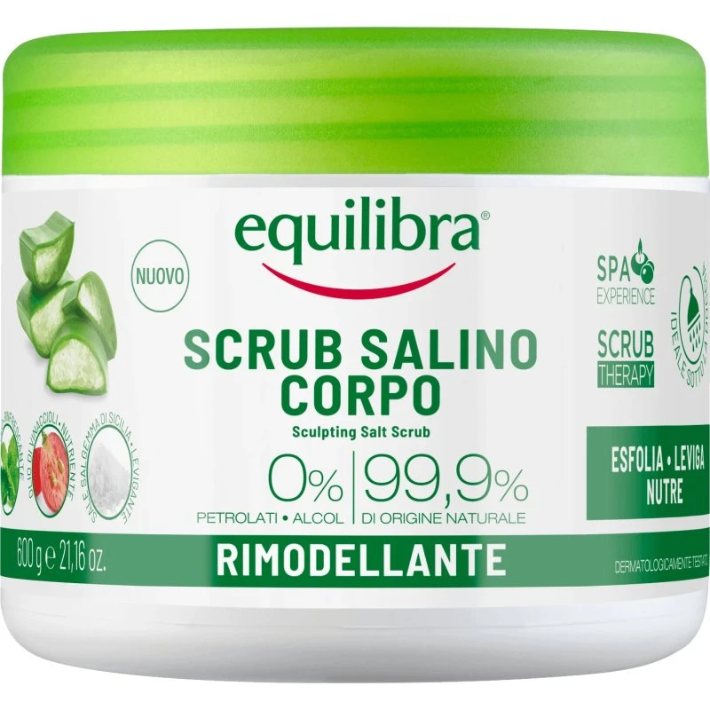 Equilibra Modellierendes Salzpeeling, 600 ml