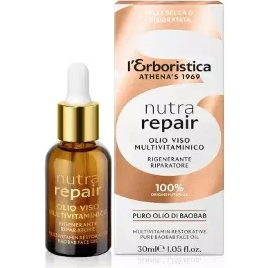 L'Erboristica Baobab-Gesichtsöl, 30 ml, Bio