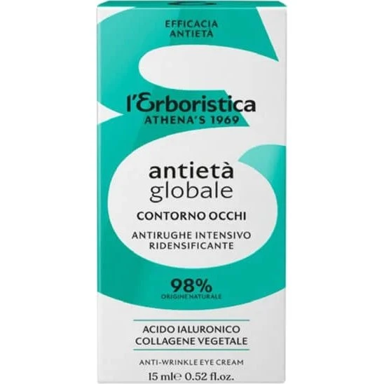 L'Erboristica Antieta Globale Anti-Falten Augencreme, 15 ml